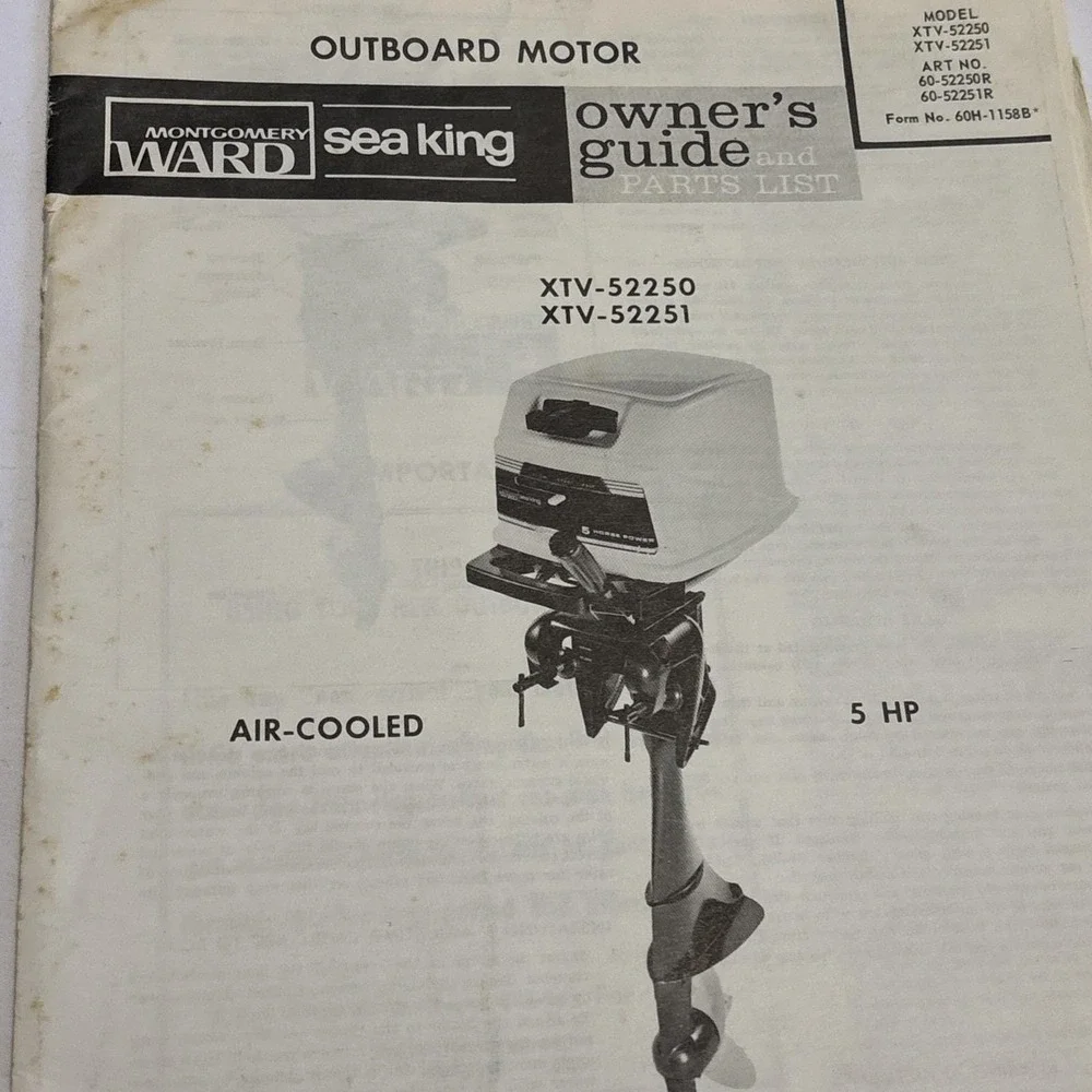 VTG John Deere Manuals Lot Farm Equipment Sea King Motor Sears Plumbing Ephemera